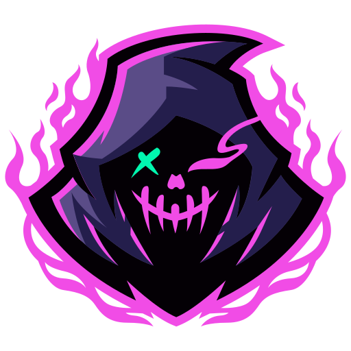 GrimForg3D hooded reaper logo