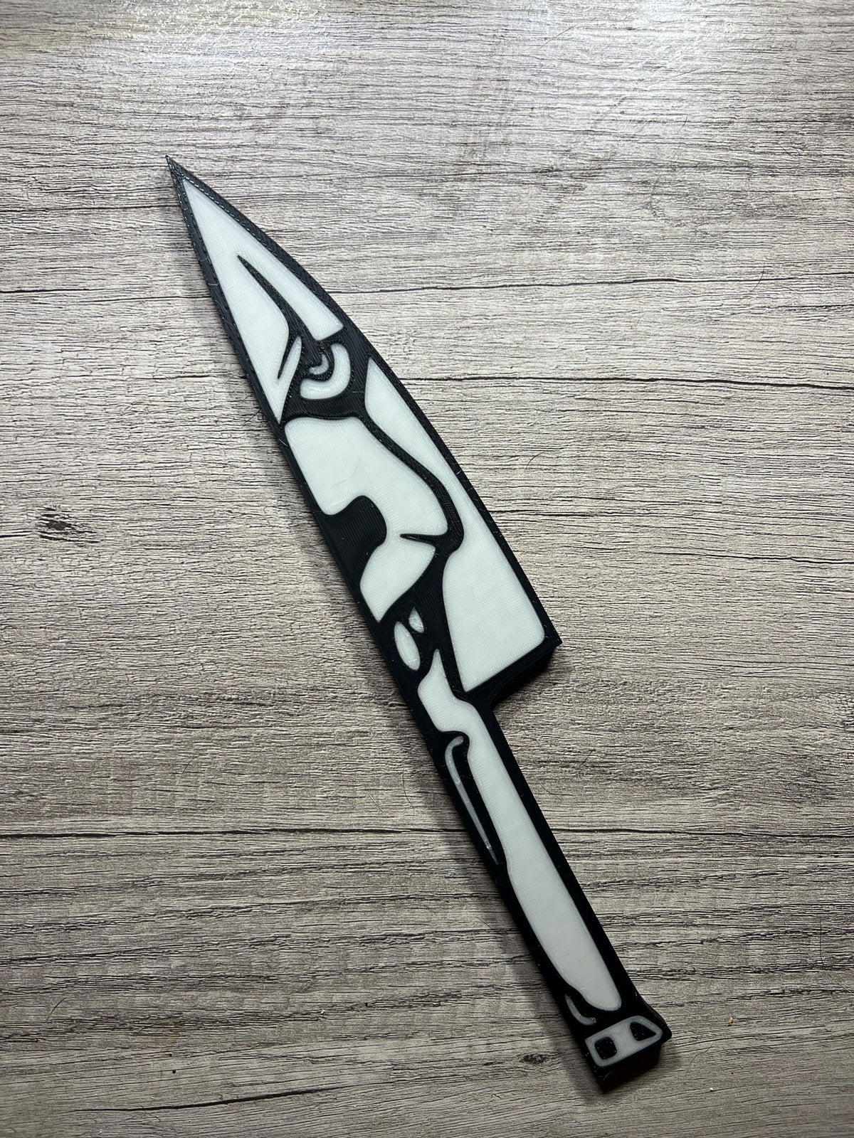 Halloween icons knife set and individuals