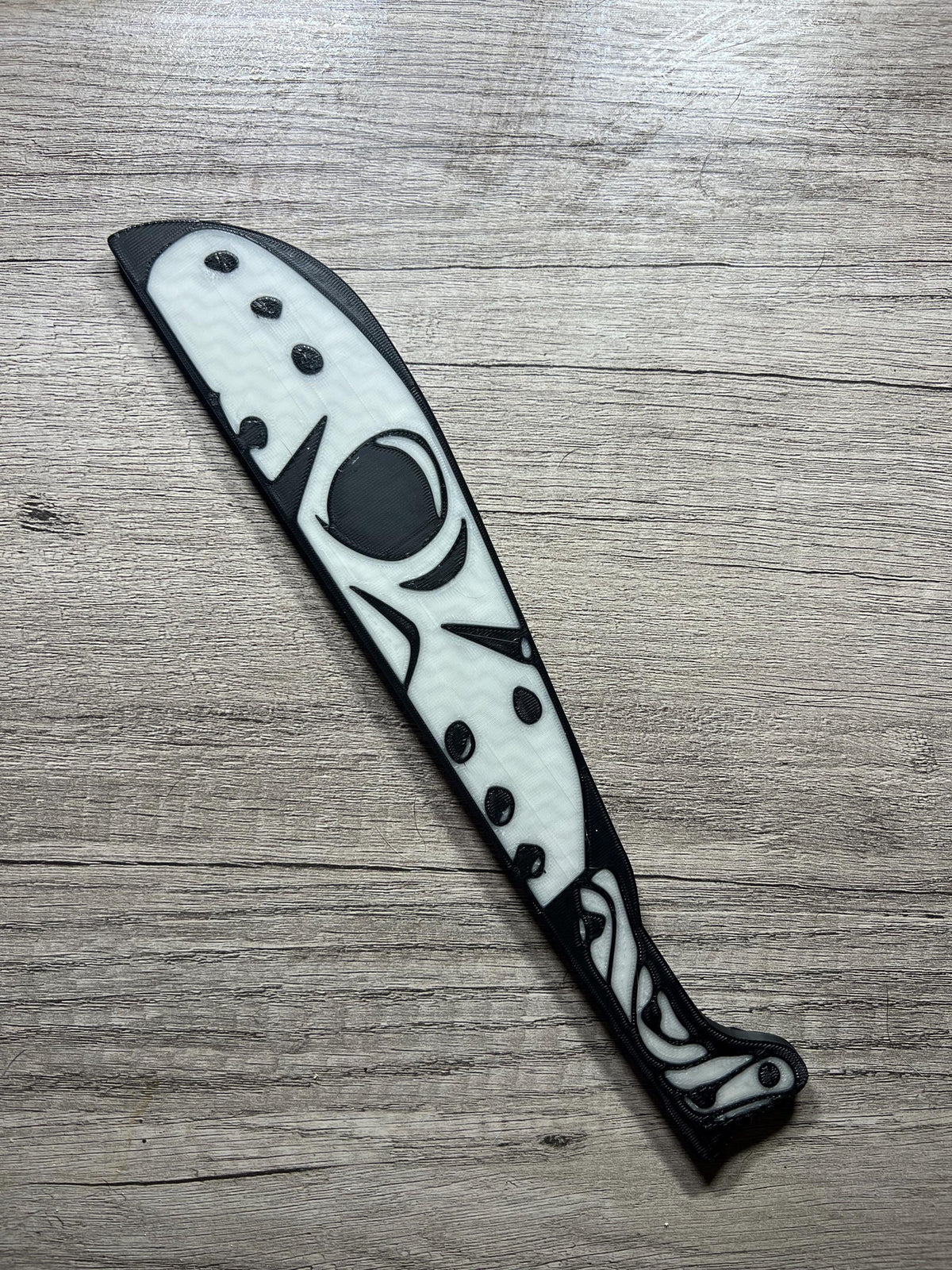 Halloween icons knife set and individuals