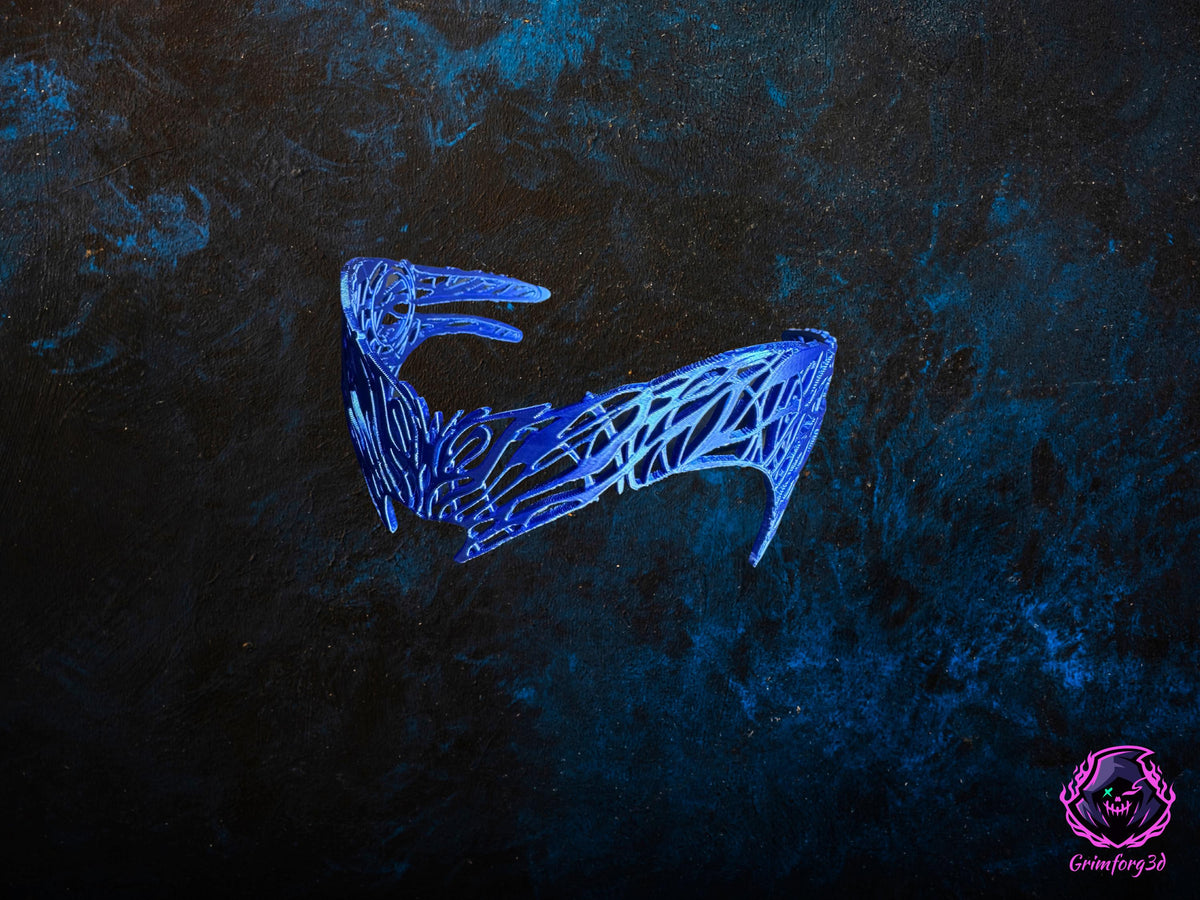 Wiccan-inspired Billy Maximoff cosplay crown 3D printed by GrimForg3D