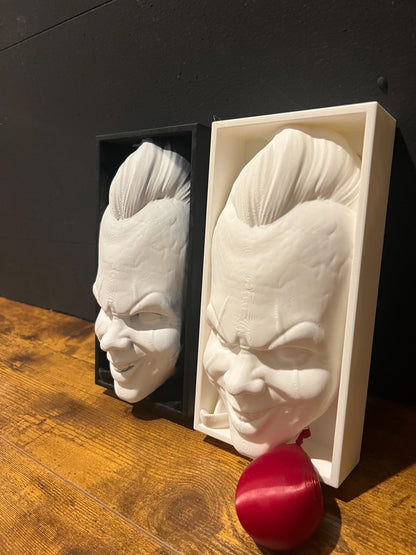 Inspired by welcome to Derry: Pennywise/Book nook/Horror set of 2