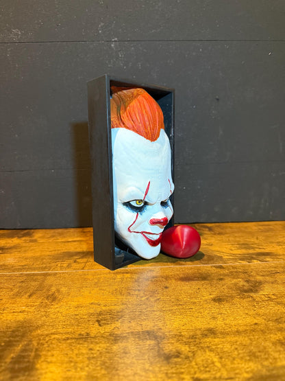 Inspired by welcome to Derry: Pennywise/Book nook/Horror set of 2